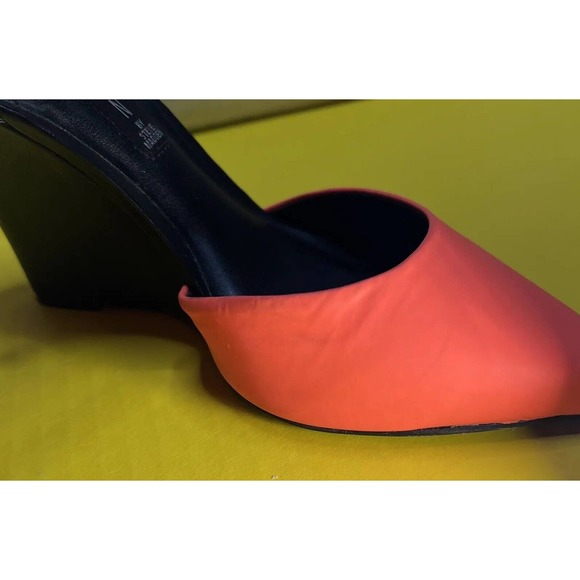 Steve Madden SERISSA Wedge Heel Sandals Shoe Size 5.5 M Ankle Strap Color Block - Picture 9 of 15